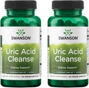 Swanson Uric Acid Cleanse - Φυσικό συμπλήρωμα για την προώθηση της υποστήριξης των νεφρών - Χαρακτηριστικά ενός ισχυρού συνδυασμού των 7 βότανα - (60 κάψουλες λαχανικά) 2 Pack