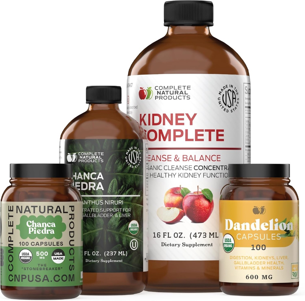 Kidney Complete Bundle - Full Kidney Cleanse & Detox Support