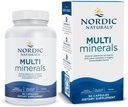Nordic Naturals Multi Minerals, Unflavored - 90 Κάψουλες - 11 Βασικά Ορυκτά - Βέλτιστη Υγεία & Ευεξία - Πιστοποιημένο Vegan - Μη ΓΤΟ - 30 Υπηρεσίες