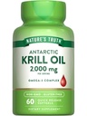 Nature's Truth Antarctic Krill Oil 2000mg Softgels 