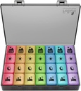 Extra Large Weekly Pill Organizer 4 φορές την ημέρα, Fullicon XXL Big Pill Box, 7 Day Medicine Organizer, Black Pill θήκη για βιταμίνη / Fish Oil / Συμπληρωματικά