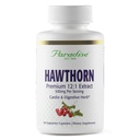 Paradise Herbs Hawthorn Berry, Active Whole Spectrum Extract, Super Poent, Ultra Pure, Vegan, Non-GMO, Gluten Free, 60 κάψουλες χορτοφάγων