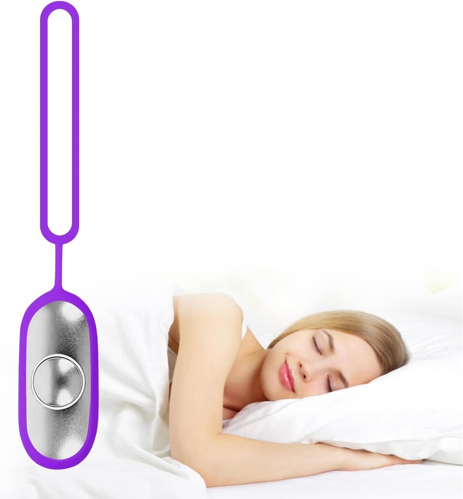 Sleep Aid Device, Φορητό μέσο βοήθειας ύπνου με μικρο-εμβέλεια παλμού υποβοηθούμενη τεχνολογία για τη βελτίωση της ποιότητας του ύπνου, μοβ