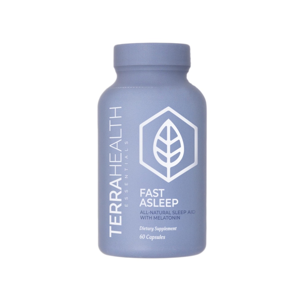 Terra Heath Essentials Fast Asleep - Υποστήριξη ύπνου, Βοηθάει με Αϋπνία & Ανησυχία - Όλα φυσικά, 30 ημέρες προσφοράς