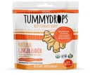 USDA Organic Natural Ginger Tummydrops, Χωρίς γλουτένη & Vegan, 33 ατομικά τυλιγμένες σταγόνες σε μια επαναχρησιμοποιούμενη τσάντα