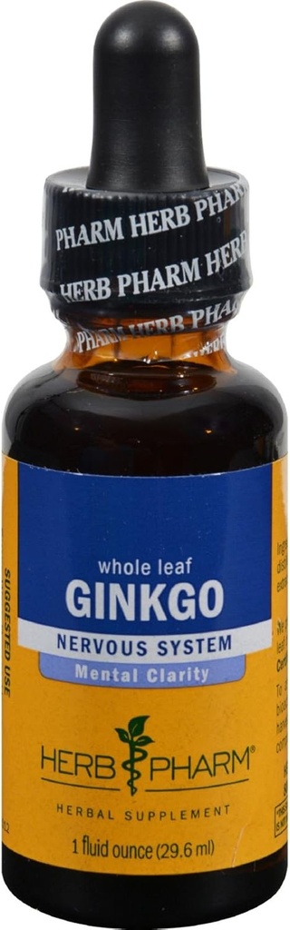 Herb Pharm Ginkgo Nervous System - 1 fl oz
