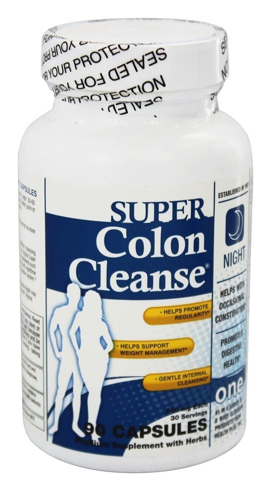 Health Plus Super Colon Cleanse Night Formula Digestive support 