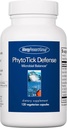 Allergy Research Group Phyto Tick Defense Supplement - Mushroom Complex, Mushroom Extract Powder in Convenient Capsules, Nootropic with Lions Mane, Cordyceps, Beta Glucans - 120 Vegetarian Capsules