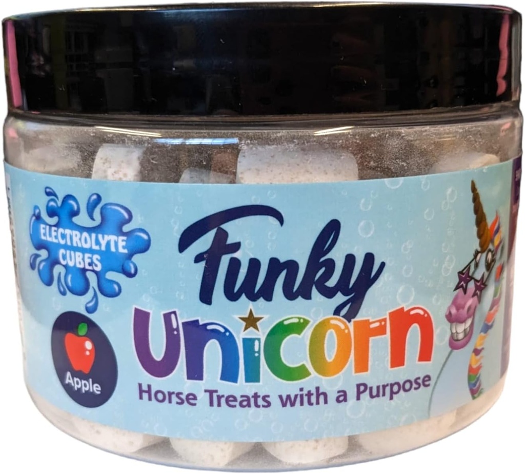 Funky Μονόκερω ηλεκτρολυτικά μάσημα μήλο 7oz