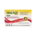 NaturesPlus Hema- Plex Iron - 30 Slow- Release Tablets - 85 mg Chelated Iron - Ολική Υγεία του Αίματος - με Βιταμίνη C & Bioflavonoids - Μη ΓΤΟ, Χορτοφαγικά & Χωρίς Γλουτένη - 30 Μερίδες