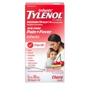 Βρέφη Tylenol στοματική αναστολή Υγρή ιατρική με Acetaminophen, Baby Fever Reducer & Pain Reliever για μικρούς πόνους & πόνους, πονόλαιμο, πονοκέφαλος & δόντια Πόνος, Dye-Free Cherry, 1 fl. oz