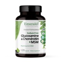 Emerald Labs Glucosamine & Chondroitin with MSM - Bone Health & Joint Health Supplement - Gluten-Free - 120 Capsules (30-Day Supply)