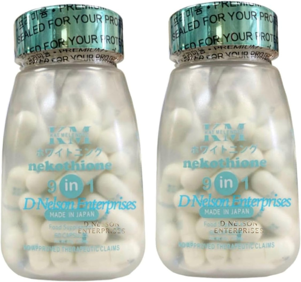 HerSkin 2 Μπουκάλια Νεκοθειόνη 9 σε 1 Γλουταθιόνη από την Kath Melendez