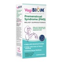VagiBiom Menstrual Relief Suppositories (5 Suppositories) with Calendula Oil, Cocoa Butter, Turmeric and VIT E that Helps with Period Cramp, Mood Swings. Tissue Healing. USA Made, Vegan, Hormone-Free