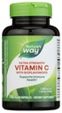 Nature's Way Extra Strength(1) Βιταμίνη C με Βιοφλαβονοειδή, Υποστηρίζει την Ανοσολογική Υγεία*, Προάγει την Παραγωγή Κολλαγόνου για Υγιές Δέρμα *, 1.000 mg ανά Καψάκιο, 100 Κάψουλες Vegan (Packaging May Vary)