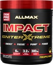 ALLMAX Διατροφή - Impact Igniter Extreme Pre Workout Powder - με Citrulline Malate, Beta - Alanine, Caffeine, Taurine, και, Betaine άνυδρο (Pineapple Mango)
