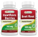Hawthorn Berry 565 mg & Σκόνη ρίζας τεύτλων 500 Mg