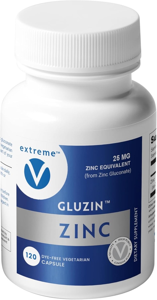 GluzinTM συμπλήρωμα ψευδαργύρου 25 mg 