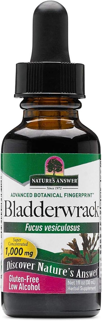 Απάντηση της φύσης Bladderwrack Thallus με οργανική χαμηλή αλκοόλ 1 ρευστή ουγγιά 