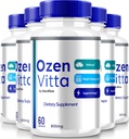 (5 Pack) Ozen Vitta, κάψουλες Ozen Vitta, επίσημη φόρμουλα OzenVitta για την αποτελεσματική απώλεια βάρους, όλα τα φυσικά χάπια Keto για την κατάλληλη και ενεργό τρόπο ζωής, Κριτικές συμπλήρωμα υγείας Capsula (300 κάψουλες)