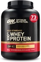 Optimum Nutrition Gold Standard 100% Whey Protein Powder, French Vanilla Crème, 5 Pound (Packaging May Vary)