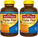 Nature Made TripleFlex, Glucosamine Chondroitin και MSM - 2 φιάλες, 200 Caplets Κάθε, 400 Caplets Σύνολο