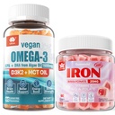 Vegan Iron Gummies συμπλήρωμα Vegan Omega3 Gummies 1280mg
