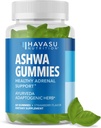Ashwagandha Gummies for Stress & Mood Support - Vegan, Non-GMO Supplement for Calm & Relaxation - Withania Somnifera for Enhanced Sleep Quality & Emotional Balance - 1-Month Supply, Flavor