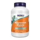 NOW Συμπληρώματα Τροφίμων, Μαγνήσιο Malate 1000 mg, Παραγωγή Ενέργειας *, Υποστήριξη Νευρικού Συστήματος *, 180 δισκία