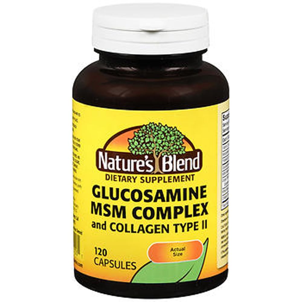 Μείγμα της φύσης glucosam/MSM CMPLX TB 120, 079854011531