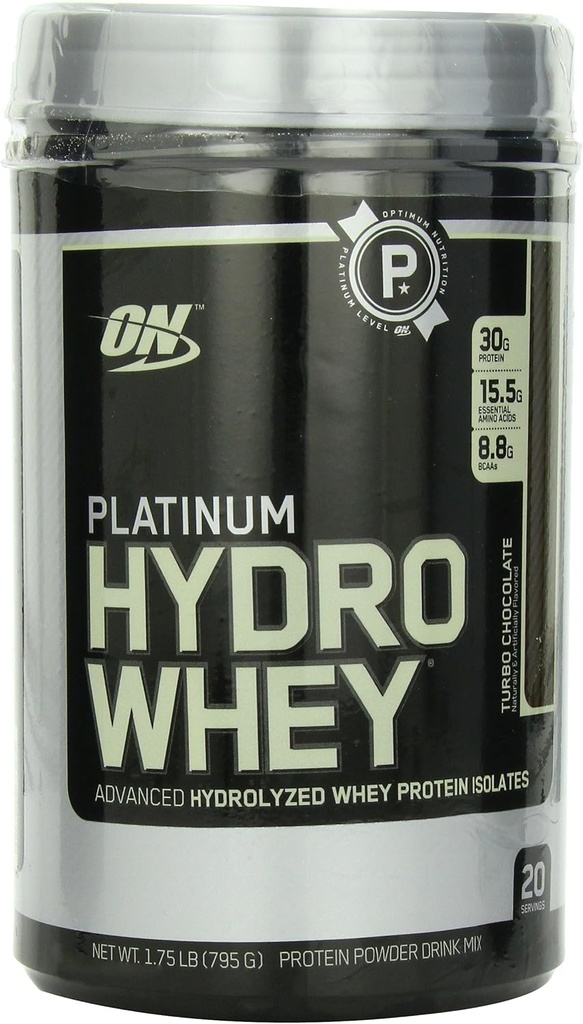 Βέλτιστη Διατροφή Platinum Hydro Whey, Τούρμπο Σοκολάτα, 1,75 λίρες