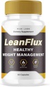 riize labs LeanFlux - Lean Flux Βάρος Απώλεια για να αυξήσει τα επίπεδα ΒΔΤ, Leanflux Κριτικές Μη-GMO Εύκολη να καταπιούν χάπια συμπλήρωμα, Κερδίστε καφέ λιπαρή BurnFat ιστού (60 κάψουλες)