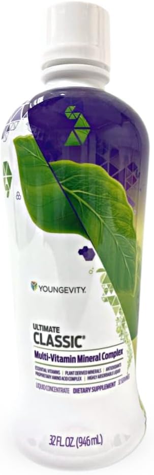 Youngevity Ultimate Classic - Multi-Vitamin & Mineral Complex | Natural Source Of Essential Daily Nutrients | Highly Absorbable Liquid | (2)