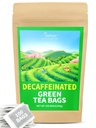 TeeLux Decaf Πράσινες Τσάι Τσάι Τσάι Τσάι, Αμιγώς Αποφλοιωμένο Πράσινο Τσάι, Σούπερ Αντιοξειδωτικό, 100 Τσάι Κόμης Τσάι Τσάι για Ζεστό & Παγωμένο Τσάι