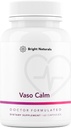 Vaso Calm - Healthy Blood Balance Supplement - Χαρακτηριστικά Ζυμωμένο σκόρδο, σέλινο και σταφύλι εκχύλισμα σπόρων, ιβίσκος, και βιταμίνη K2 - Made in The USA