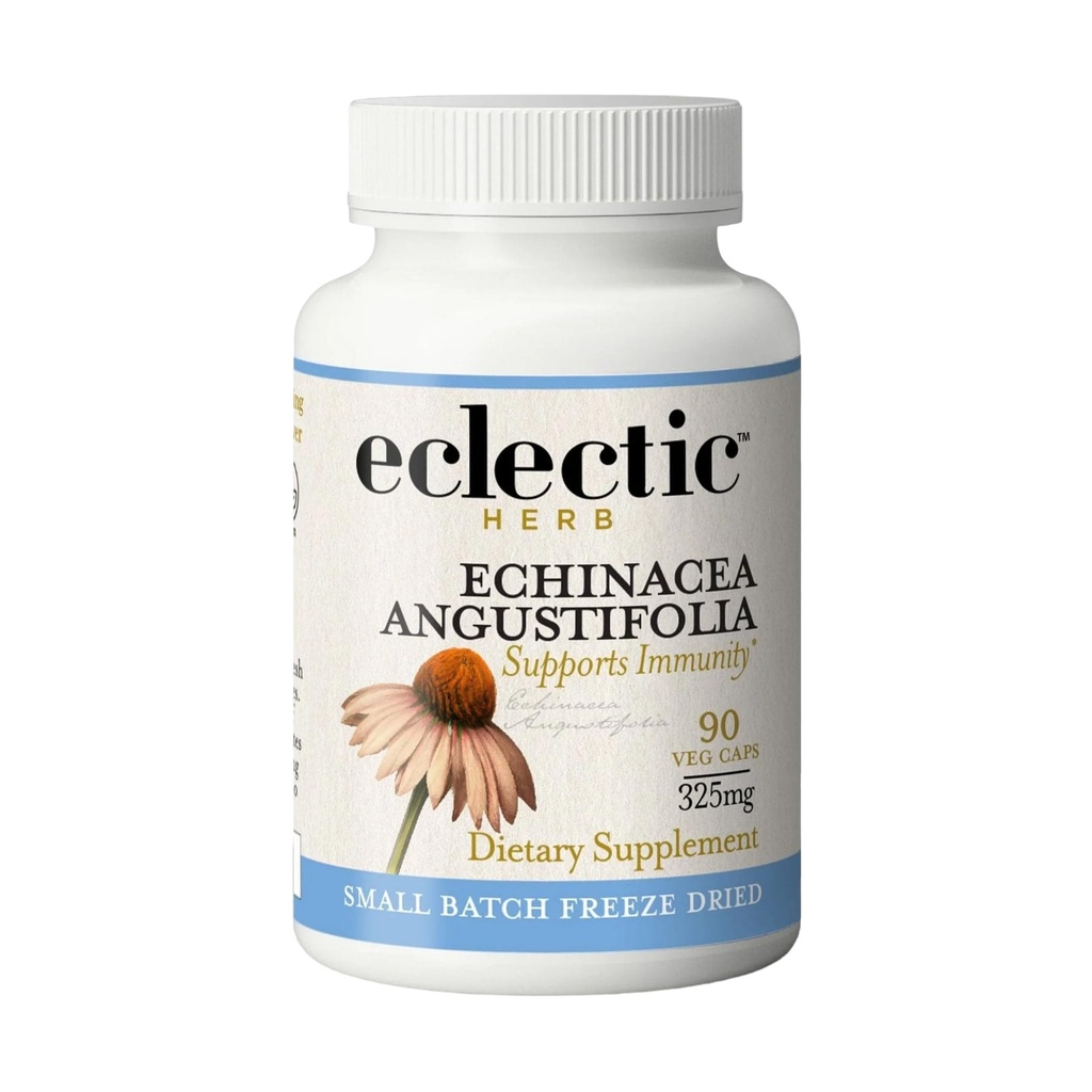 ECLECTIC INSTITUTE Ακατέργαστη φρεσκοκατεψυγμένη μη ΓΤΟ Echinacea Angustifolia 
