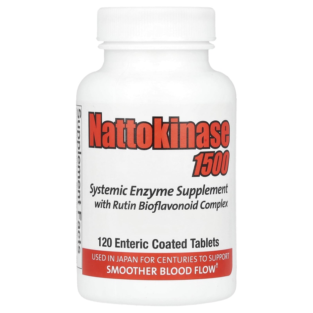 Φυσικά Βιταμίνες - Nattokinase - 120 καρτέλες