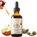 Urban Moonshine Cider Bitters - Certified Organic - Reliefs Heartburn & Indigetion*- Digestive Juice Production* - Gentle Detox* - Digestive Bitters - Gluten Free Herbal Supplement - 2 Fl Oz