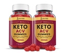 Justified Laboratories (2 Pack Great Results Keto ACV Gummies 1000MG με ρίζα χυμού ρόδι B12 120 Gummys