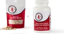 Dairyland American Ginseng Slices 4 oz και κάψουλες 75 ct πακέτο του Wisconsin Ginseng – Απευθείας από τον αγρότη στον καταναλωτή 西洋参