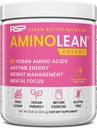 RSP NUTRITION AminoLean Pre Workout Powder, Amino Energy & Weight Management with Vegan BCAA Amino Acids, Natural Caffeine, Preworkout Boost for Men & Women, 30 Serv, Pink Lemonade...