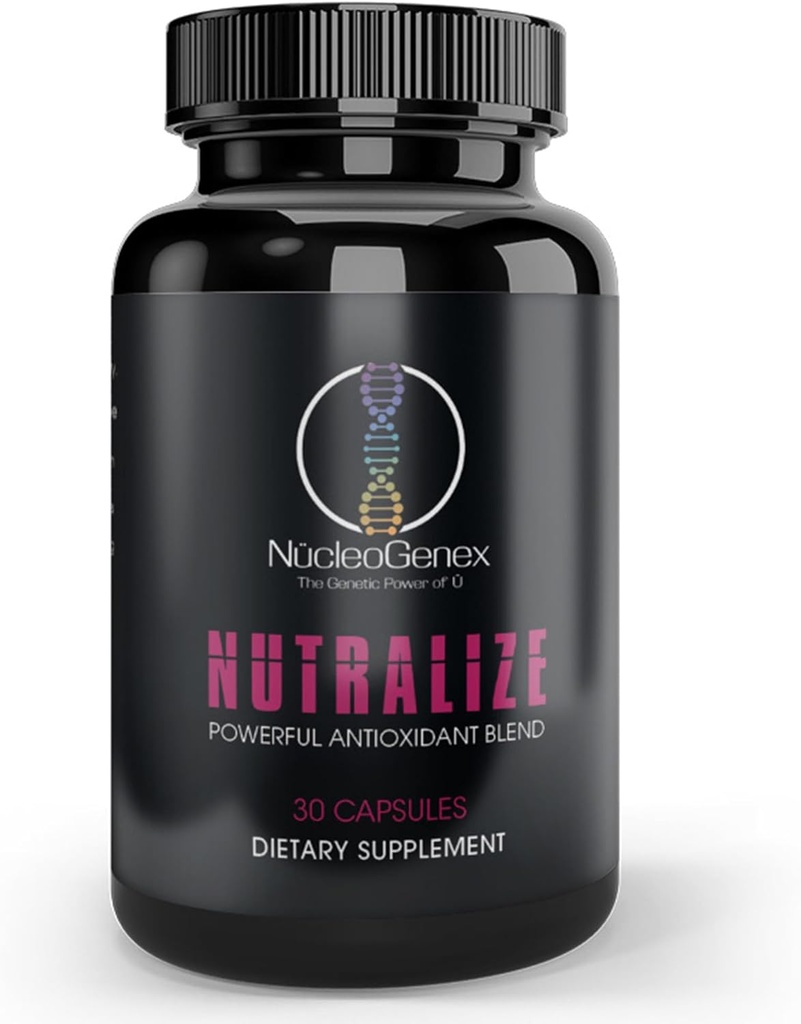 Nutralize - The Key to Supporting a Healthy Aging Process and Immune System - Potent Blend for Powerful Cell Protection - Xanthohumol, CurcuPrime, C-60 Complex, PureQQ - 30 Capsules