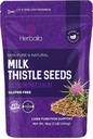 Σπέρματα κριθαριού γάλακτος Herbaila, 1 lb. Silymarin γάλα γαϊδουράγκαθο Τσάι, χύμα βότανο κριθάρι γάλα ολόκληρους σπόρους, καθαρό γάλα γαϊδουράγκαθο χύμα, ολόκληρο γάλα γαϊδουράγκαθο σπόρους, όλα φυσικά, χωρίς γλουτένη, μη ΓΤΟ. 1 λίρα.