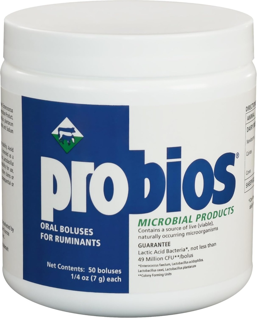 Probios Oral Boluses for Ruminants, 1/4-Ounce