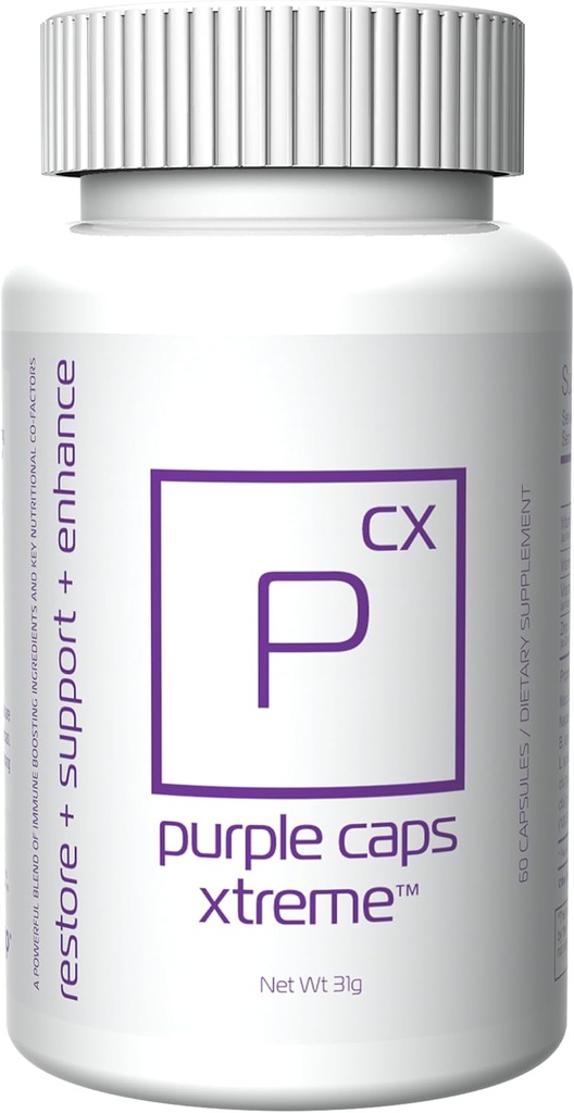 Global Purple Caps Xtreme - Συμπλήρωμα με βιταμίνες και ορυκτά από Rotkin Wellness - 60 κάψουλες