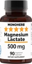 Γαλακτικό μαγνήσιο 500 mg - 90 Καψάκιο χορτοφάγου