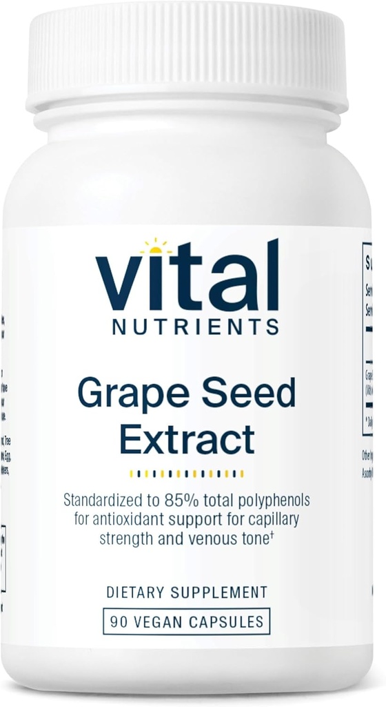 Vital Nutrients Grape Seed Extract 100mg 