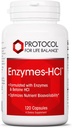 ΠΡΩΤΟΚΟΛΛΟ ΓΙΑ ΖΩΙΚΟ ΙΣΟΛΟΓΙΣΜΑ Ένζυμα-HCl - Digestive Enzymes with Bromelain - Full Spectrum of Proteases - Digestion Supplement - Soy & Dairy Free - 120 Κάψουλες