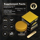 Pure Shilajit Resin 500mg - Μέγιστη δύναμη Φόρμουλα με 85+ Trace Minerals & Fulvic Acid για την ενέργεια και την ανοσοευαισθησία - 50g (1 Συσκευασία)