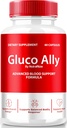 NutraRize Gluco Ally Capsules, Official GlucoAlly Pills, Comprehensive Blood Support Formula, All Natural Supplement to Maintain Healthy Levels, Premium Gluco-Ally Capsulas Review (60 Capsules)
